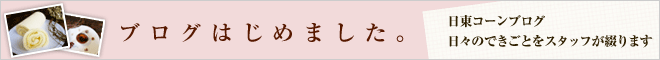 日東コーンブログ